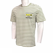 Load image into Gallery viewer, Striped T-shirt with Round Neck and Short Sleeves (imported)