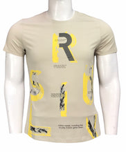 Load image into Gallery viewer, Slim Fit Printed T-shirt with Round Neck and Short Sleeves (imported)