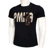Load image into Gallery viewer, Slim Fit Embroidered T-shirt with Round Neck and Short Sleeves (imported)