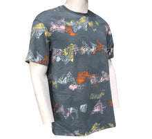 Load image into Gallery viewer, Slim Fit Printed T-shirt with Round Neck and Short Sleeves (imported)