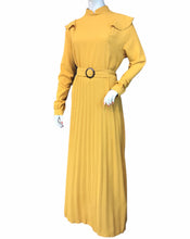 Load image into Gallery viewer, FASHIVO Solid Accordion Pleated Maxi Dress (Imported)
