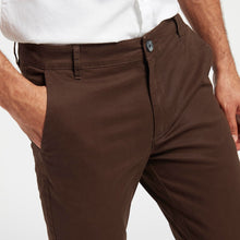 Load image into Gallery viewer, Solid Skinny Fit Chinos with Button Closure
