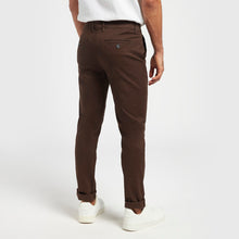 Load image into Gallery viewer, Solid Skinny Fit Chinos with Button Closure
