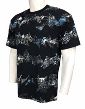 Load image into Gallery viewer, Slim Fit Printed T-shirt with Round Neck and Short Sleeves (imported)
