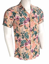 Load image into Gallery viewer, Short Sleeve Turkish Style Printed Floral shirt
