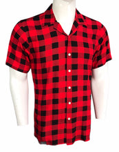 Load image into Gallery viewer, Short Sleeve Turkish Style checkered shirt
