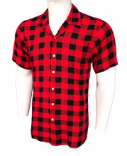 Load image into Gallery viewer, Short Sleeve Turkish Style checkered shirt
