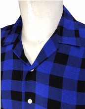 Load image into Gallery viewer, Short Sleeve Turkish Style checkered shirt
